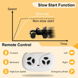 Dual Drive 12V 4.5A.h with 2.4G Remote Control Jeep Black 07310911