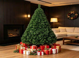5 FT Unlit Artificial Christmas Tree 519 Branch Tips, PVC Hinged Xmas Tree, Flame Retardant 52507956