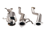 4" Muffler Tip CatBack Exhaust System fit for Honda Civic EX 1.7L Sedan/Coupe 01-05 18273822