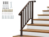 Copper Outdoor 2-Step Iron Handrail 53230346