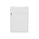 Hudson Vanity Sink, Bathroom, White B092P329249