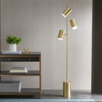 ZUN 3-Light Metal Floor Lamp B035100336