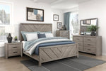 ZUN Modern Sleek Gray Finish 5-Drawers Chest Durable Wooden Bedroom Furniture 1pc B011P243644