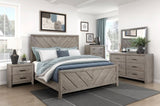 ZUN Modern Sleek Gray Finish 5-Drawers Chest Durable Wooden Bedroom Furniture 1pc B011P243644