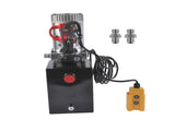 Hydraulic Power Unit 6 Quart Single Acting Dump Trailer Hydraulic Pump 3200PSI 2.0 GPM 12V DC 1.6KW 04049574