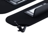 Pair Black Sun Visor LR fit for Chevrolet Corvette C5 Light 97-04 10442033 10442034 83715495
