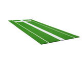 10x3 ft Softball Pitching Mat, Portable Baseball Pitching Rubber Mat with Antifade Turf & Antislip 30297989