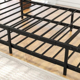 Twin Size Daybed Metal Frame with Trundle Set, Twin Day Bed Sofa, Daybed and Roll Sofa Bed for Guest W840104493