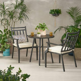 DELMAR 3PC METAL BISTRO SET 66543.00BGE