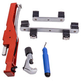Pipe Bender HVAC Refrigeration Ratchet Tube Bending Heads Cutter Tool Kit 78470020
