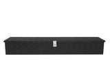 50"Aluminum Five Pattern Toolbox Single Lock Black 40243815