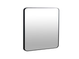 24 x 32 Inch Bathroom Mirror Black Aluminum Frame 74258517
