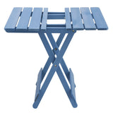 Folding Square Table Patio Outdoor solid wood Table for Backyard, Balcony, Portable Design 86627518