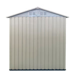 ZUN Outdoor Storage Garden Shed 5FTx3FT Apex Roof White W2794P243307