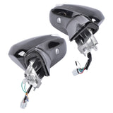 Door Mirrors Driver And Passenger Side Pair Fit for Hyundai Santa Fe 2021-2023 Manual Folding Heated 00423256