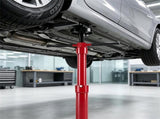 Adjustable Underhoist Support Jack Stand, 1654 LBS Max Load Triangular Base Hoist Support Stand with 69383809