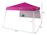 6x6ft Pop Up Canopy Tent, Outdoor Tent Canopy Foldable Portable Canopies for Camping, Patio, Easy Up 18784822