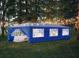 10'x30' Outdoor Party Tent with 8 Removable Sidewalls, Waterproof Canopy Patio 65785384