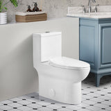 1.1/1.6 GPF Elongated Comfort Height Floor Mounted One-Piece Toilet, CUPC Certified, WaterSense B2724P248739