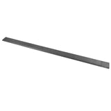 Cutting Edge Bucket Hardened Unpainted 30MnB Silver Fits for Skid Steer Loader 72"x4"x1/2" 66742630
