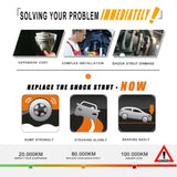 Pair Front Air Suspension Shock Struts Fits Mercedes S-Class S430 500 600 S65AMG 13436991