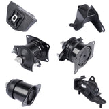 ZUN 6 PCS Engine Motor Mount Set A4527HY A4527HY A4517 for Honda Accord 3.0L 2003-2007 Auto Trans 64778000