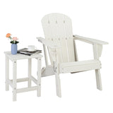 36*36*47cm Single Layer Square HDPE Side Table White 27369810