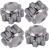 4pcs Chrome 8 Lug Wheel Center Hub Caps For Ford F250 F350 1999-2005 Excursion 00-05 1C3Z1130BA 86195139