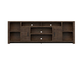74 inch TV Stand Console for TVs up to 85 inches, No Assembly Required, Whiskey Finish B108P160189