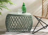 ALAMERA 19.75 Outdoor Side Table,End Table,Accent Table 60745.00GRN
