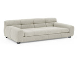 Soft and comfortable pet sofa with backrest and armrests, suitable modern rectangular pet sofas W487P266088