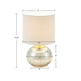 Saxony Metallic Glass Table Lamp B03594970