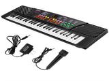 54-Key Electronic Keyboard for Kids - 10 Timbres/10 Tempos, Record/Playback Microphone/Headphone 13816737