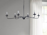 6-Light Metal Chandelier B03597662