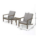 LEAH 3 PC CHAT SET 60915.00GRY
