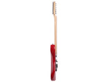 ST Stylish Electric Guitar with Black Pickguard Red 07478467