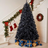 7.5 FT Pre-lit Artificial Christmas Tree, Hinged Xmas Pine Tree with 1350 Branch Tips, 400 Lights 78756924