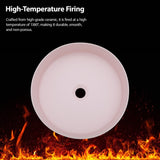 15.75"x15.75" Pink Ceramic Vessel Bathroom Sink W1243P290595