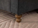 65.55" Wide Modern Upholstered Storage , Napped fabric Bed End Foot Stool With Rolled Armrest, 74232923