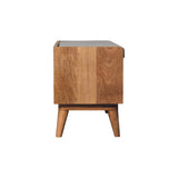 Oak-ish Nordic Storage Bench B182P166670