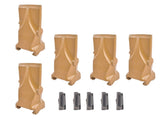 5 V33 V33SYL Bucket Digging Teeth/Tooth w/ V33PN Flex Pins For Shanks Adapter 18518201