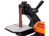 1x30 Inch Bench Sander with 5 Inch Disc with Wrench Storage and Easy Cover Off,Benchtop W465P435638