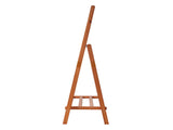 Heavy-Duty Solid Wood Freestanding Clothes Rack, A-Shaped Garment Hanger Stand with 63185217