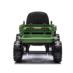 ZUN Ride on Tractor with Trailer,12V Battery Powered Electric Tractor Toy w/Remote Control,electric car W1396137097