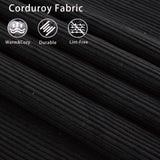 Modular Sofa,No Armrests,At will DIY,Soft Corduroy Fabric,Neck W2108P236841