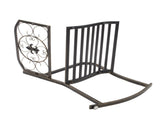 Flat Tube Single Rocking Chair Bronze Color 75081666