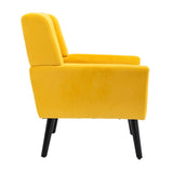 Modern Soft Velvet Material Ergonomics Accent Chair Living Room Chair Bedroom Chair Home Chair With W67634086