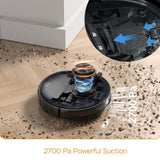 ZUN Geek Smart L7 Robot Vacuum Cleaner and Mop, LDS Navigation, Wi-Fi Connected APP, 51693765