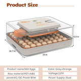 56 Egg Incubator with Automatic Turning & Humidity Control Digital Poultry Hatcher for Chicken, 94302757