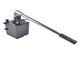 Double Acting Hydraulic Piston Hand Pump with Valve 2.7 CID 5 Quart 3600 PSI 3/8" NPT 83325411